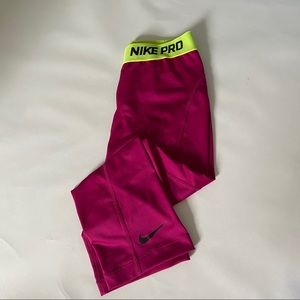 Nike pro cropped leggings